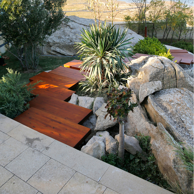 Glulam Steps · Wooden Works - IDEA.AZ