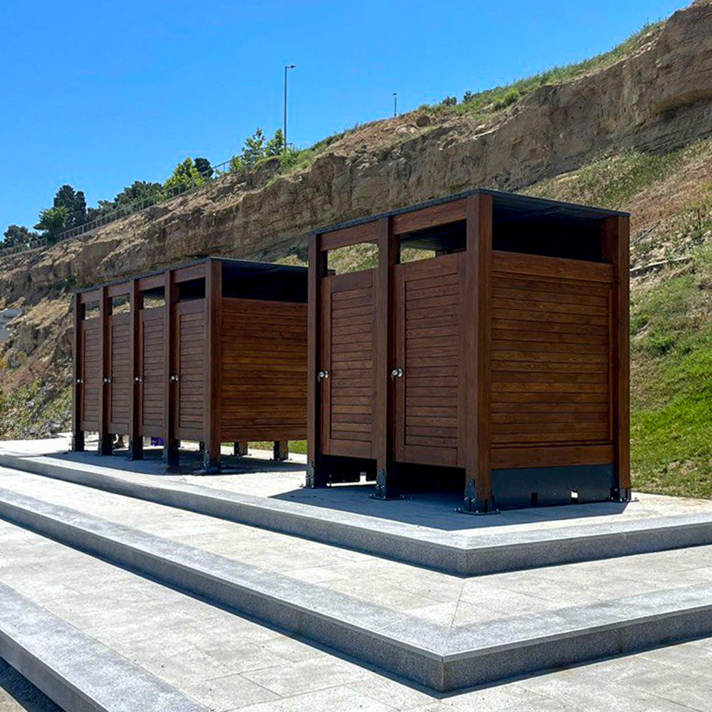 Shower Cabin · Shower & Drinking Fountain - IDEA.AZ